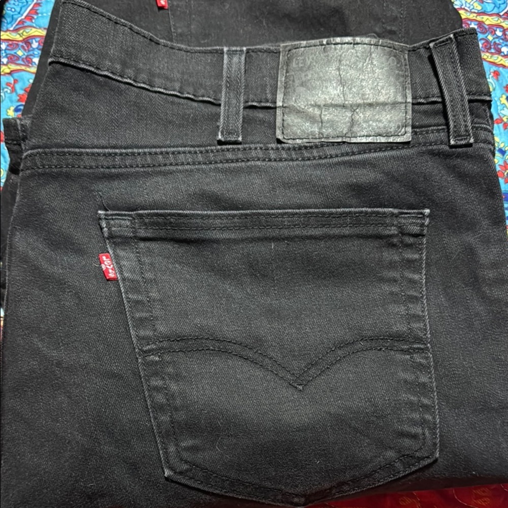 Levi's Charcoal Denim Pants